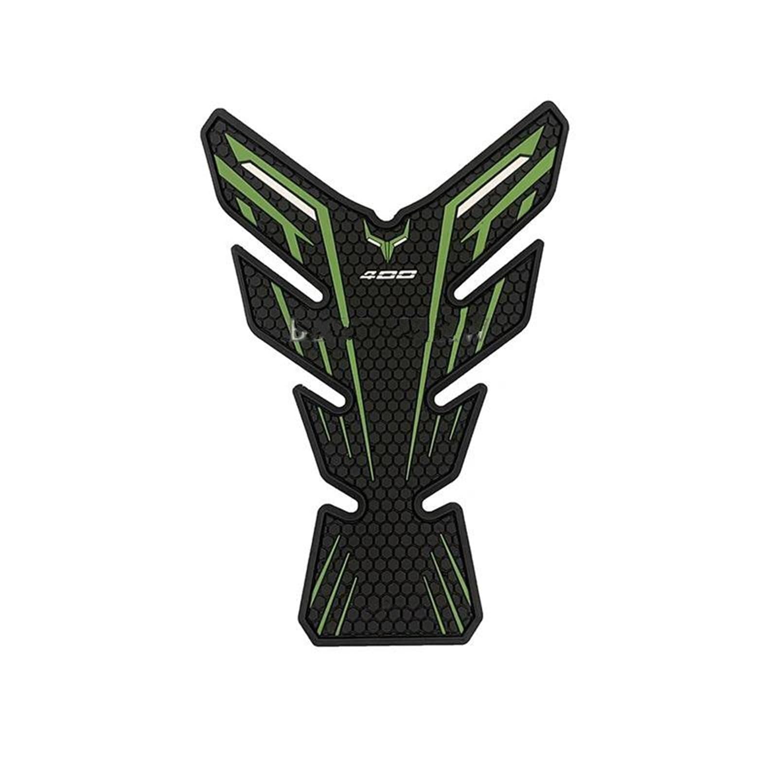 Jtwmty Color7 Motorcycle Tank Pad Sticker Decal Gas Fuel Knee Grip Traction Side For Kawasaki For Ninja 400 For Z400 18-22 Bike Tank Film(Color7)