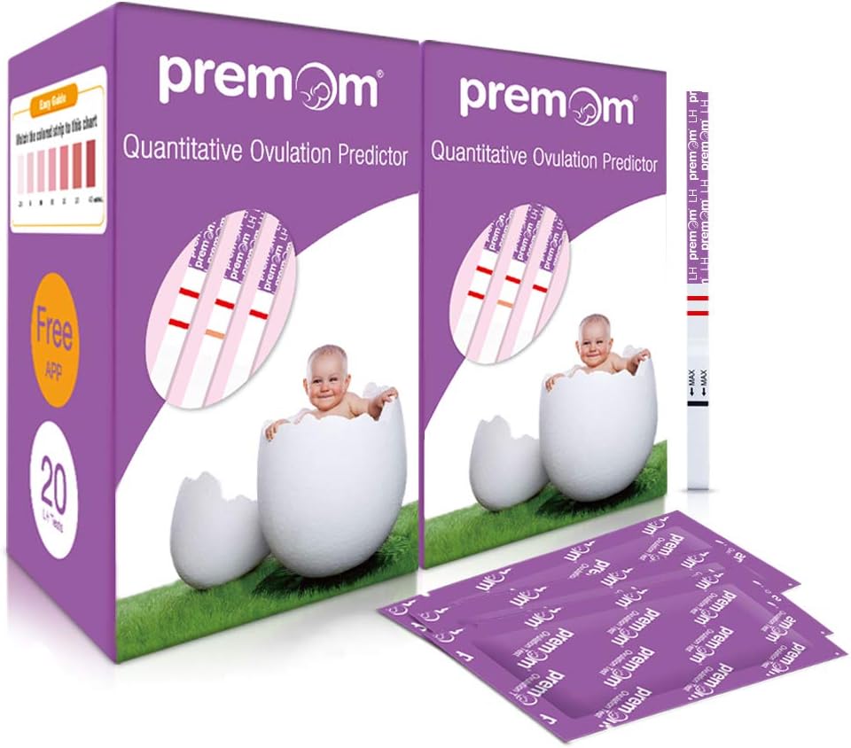 Premom SemiQuantitative Ovulation Test Strips Ovulation