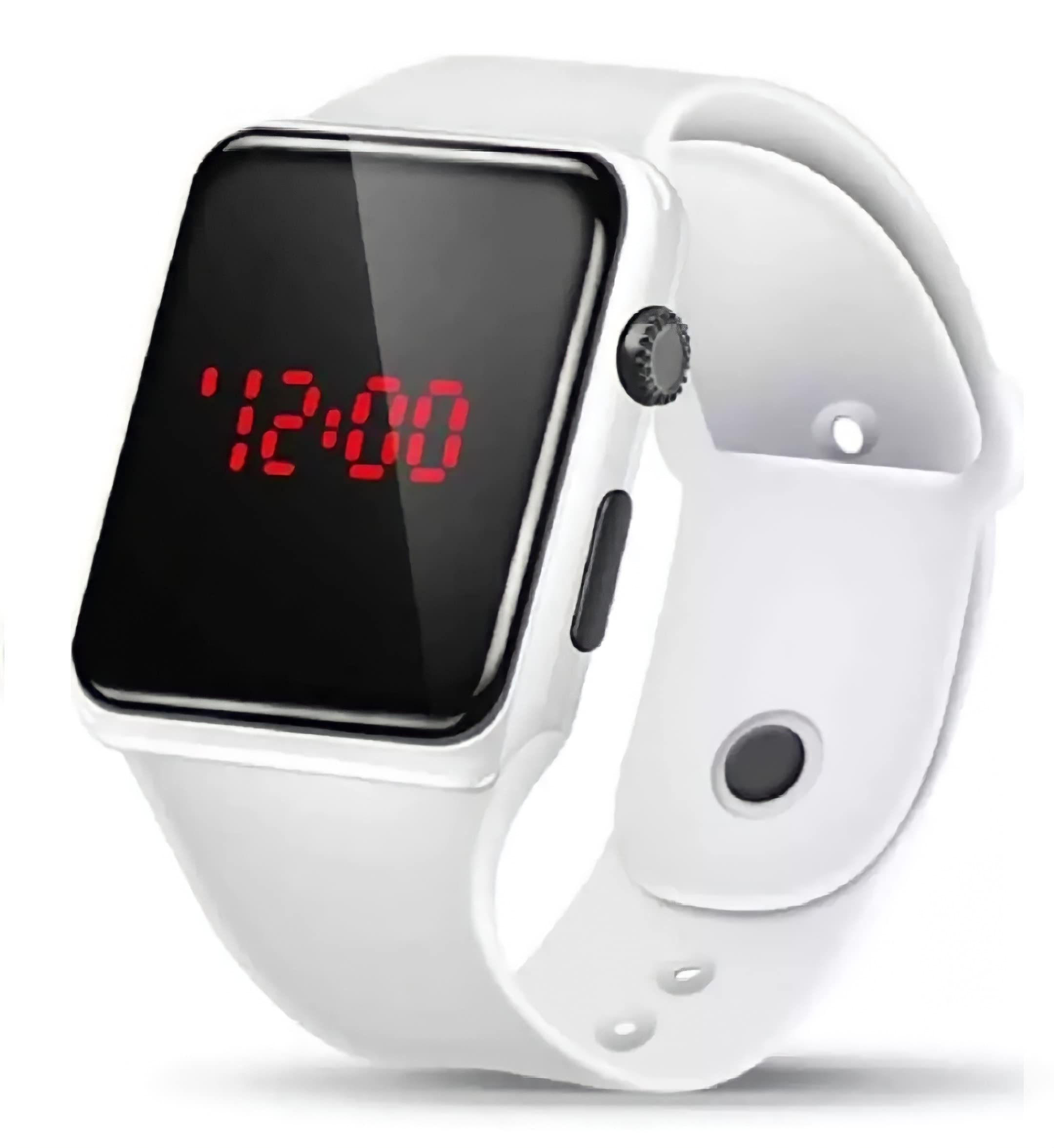 Plastic Zaha New Generation Digital Square Watch For Boys & Girls & Kids (White) (B0B9KCDR7G) Amazon Price History, Amazon Price Tracker