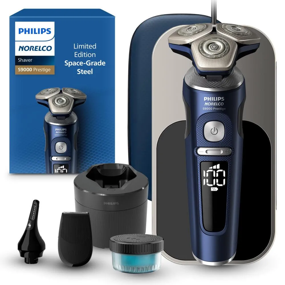 ギョウPHILIPS S9000 Prestige シェーバーSP9886 Limited Edition S9000 Prestige Wet & Dry Electric shaver