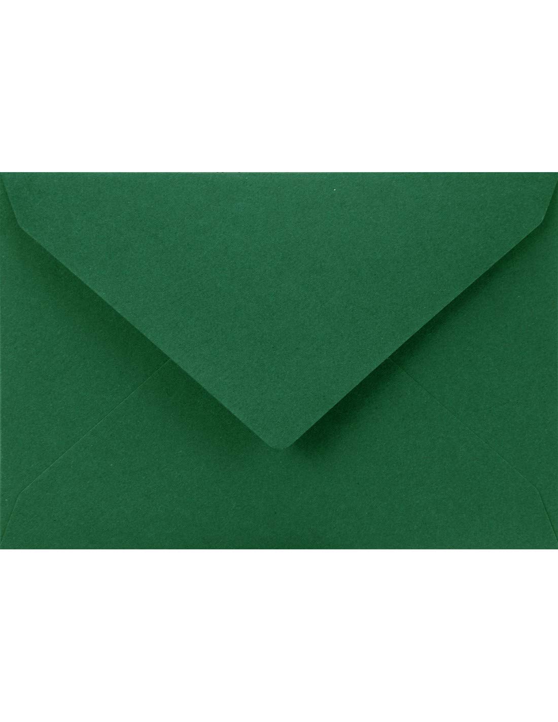Netuno 500 mini dark green coloured envelopes DIN C7 85x120mm 3.19x4.49 inches 115gsm Sirio Color Foglia gummed pointed flap no window for invitations card money coin seeds jewellery buttons vignettes
