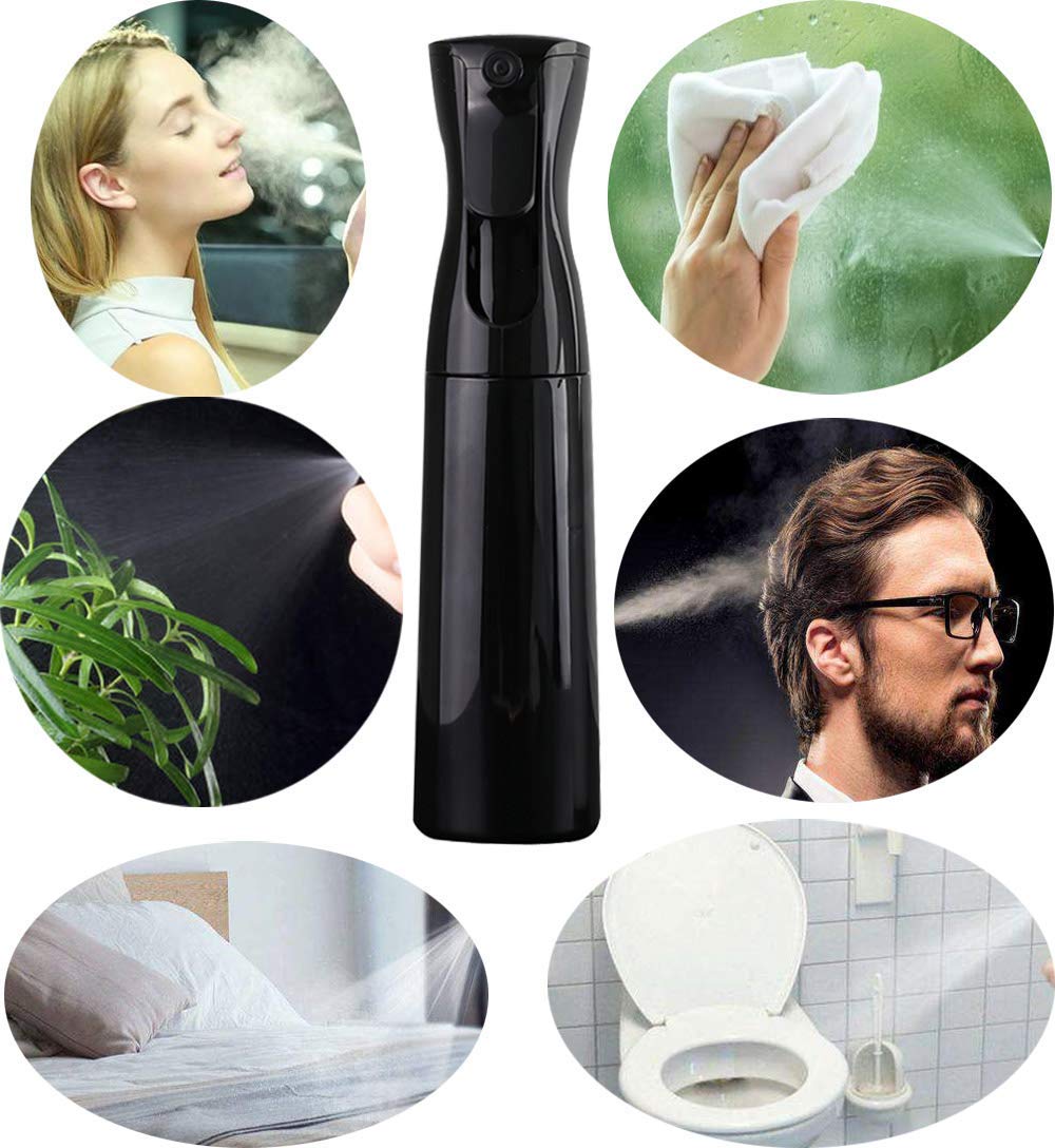C2SK Mist Spray Bottle – Refillable Fine Mist Sprayer for Hair Styling, Skincare, Plants, Cleaning & Salon Use – Empty Plastic Water Bottle 4