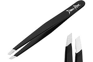 Demi Rose Tweezers: Precision Non-Slip Eyebrow and Facial Hair Removal Tool