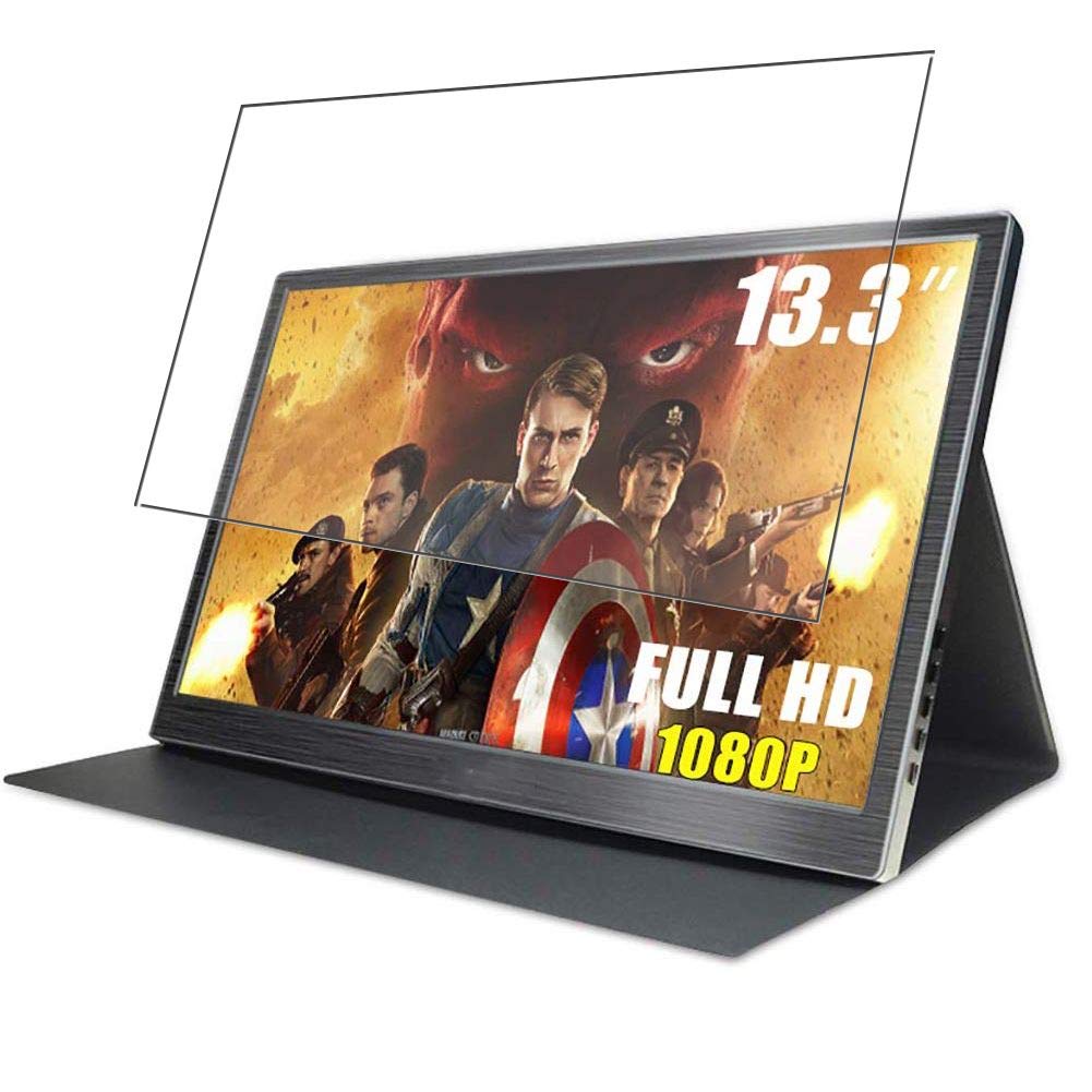 3 Pack Screen Protector Film, compatible with Prechen 1303-HDCNC 13.3" monitor Monitor TPU Guard （ Not Tempered Glass Protectors ） new version