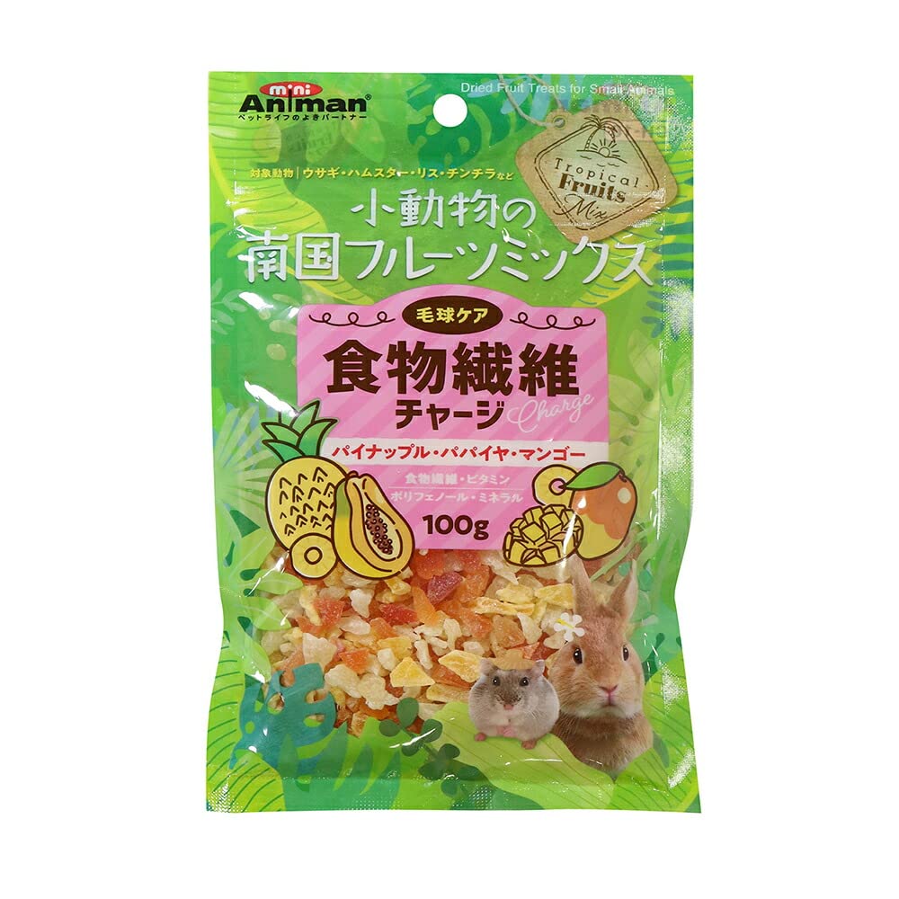 Amazon | ミニアニマン 小動物の南国フルーツミックス 食物繊維