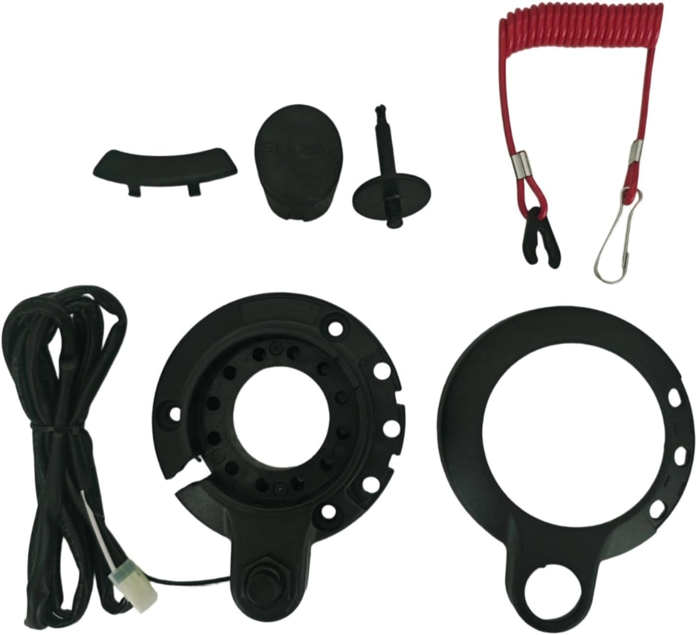 8M0030550 GEN II Side Mount Outboard Engine Throttle Shifting Remote Control Box Pull To Open For Mercury with Power Trim Tilt Switch