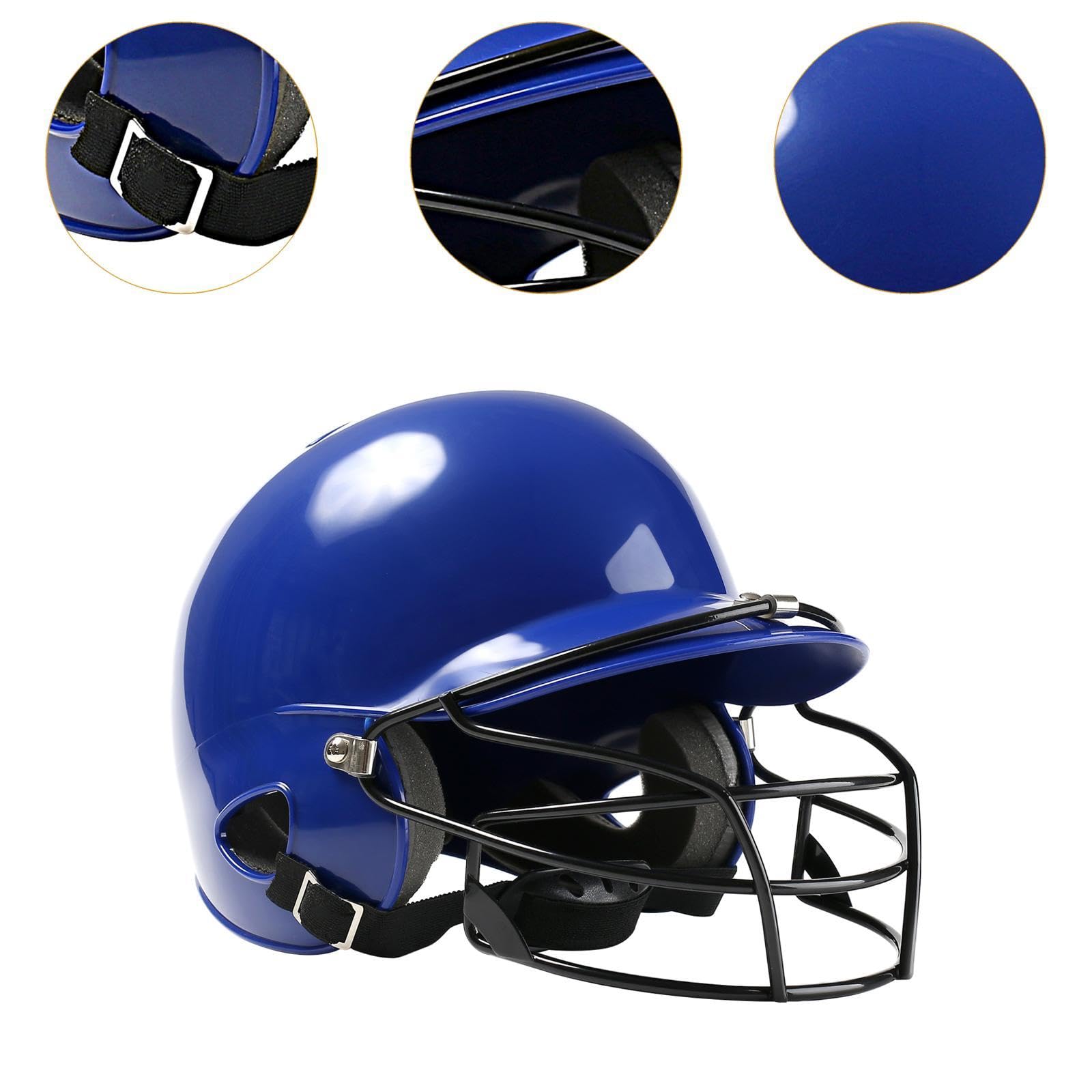 rockible Casque de frappeur, Protection faciale avec, Casque de de Softball, équipement de Protection