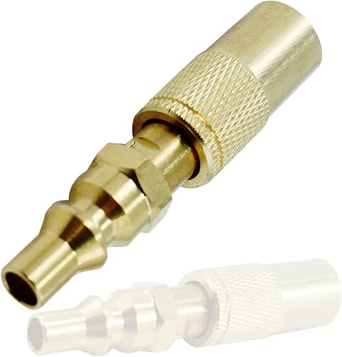 MENSI Adaptador de propano de 14 de pulgada, ajuste de desconexión rápida compatible con Stansport, Camp Chef Mountaineer, Eureka Gonzo, Jetbroil