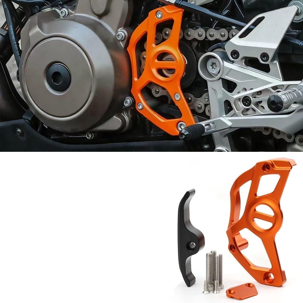 Protector cadena Moto Cadena Protector Protector De Cadena De Motocicleta Protector De Piñón Delantero Apto Para Husq&varna 801 Vitpilen Svartpilen | B