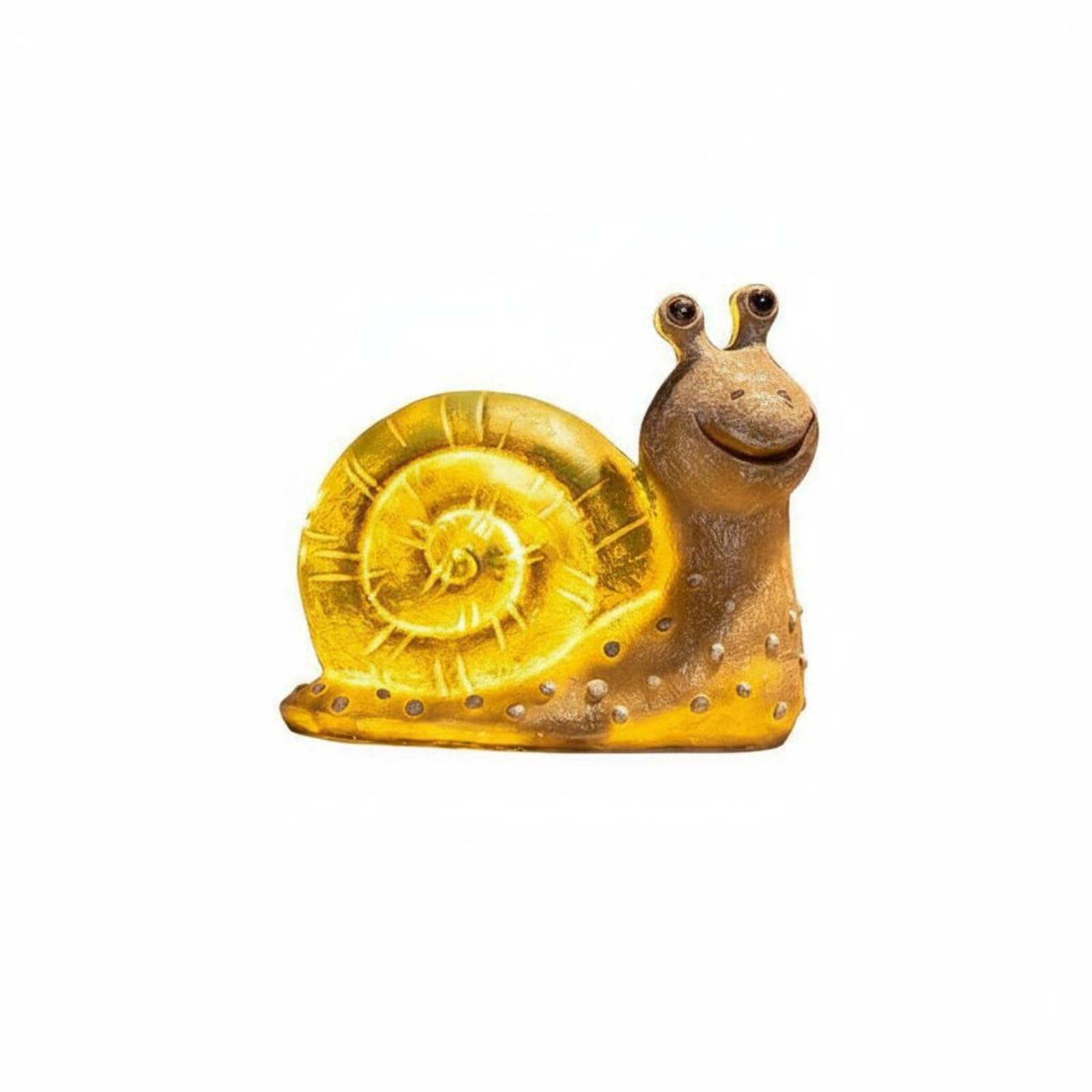 Waterproof Resin Snail Garden Lamp Decorative Solar Snail Light Landscape Design Outdoor Decor No Wiring Needed for Yard, Lawn, Snail Light-picture-15