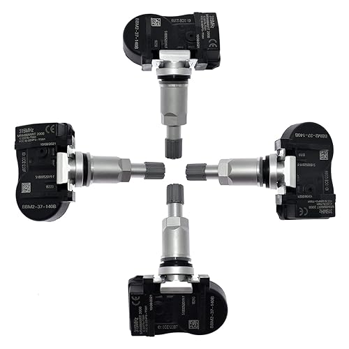 4 unidades XSJNFDC BBM237140B TPMS Sensor de presión de neumáticos BHA437140 para Abarth 124 Spider Mazda CX-3 CX-5 CX-7 CX-8 CX-9 MX-5 MX-8