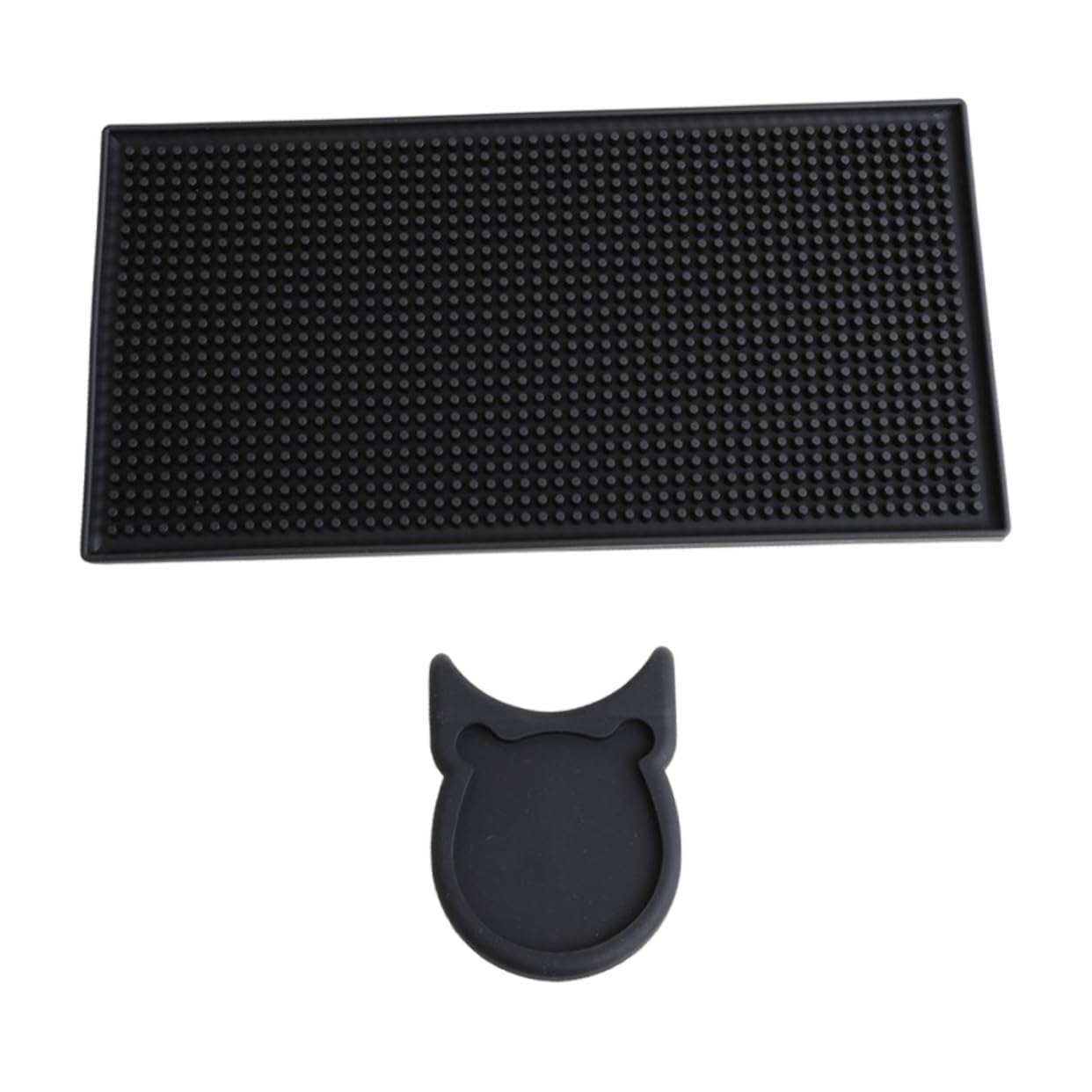 MUELODSIC Guitar Holder with Non Slip Mat Durable Skid Guitar Rack for Safe Storage and Stability Creative Design Black Color