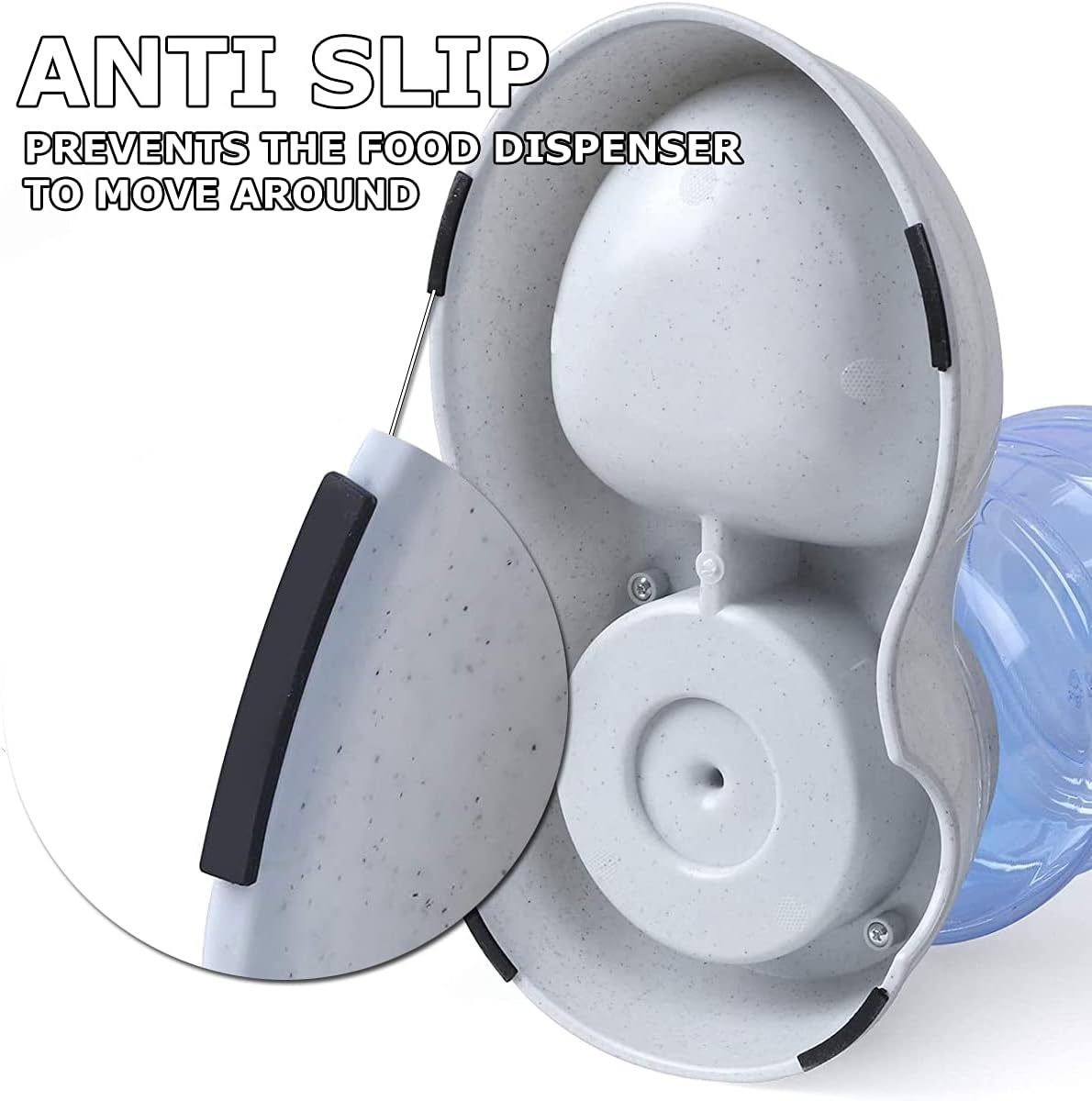 VaygWay Self Dispensing Pet Feeder – Automatic Gravity Dog Cat Feeder – Dry Food Dispenser Gravity Feeder – Automatic Pet Feeder Cat Feeder : Pet Supplies