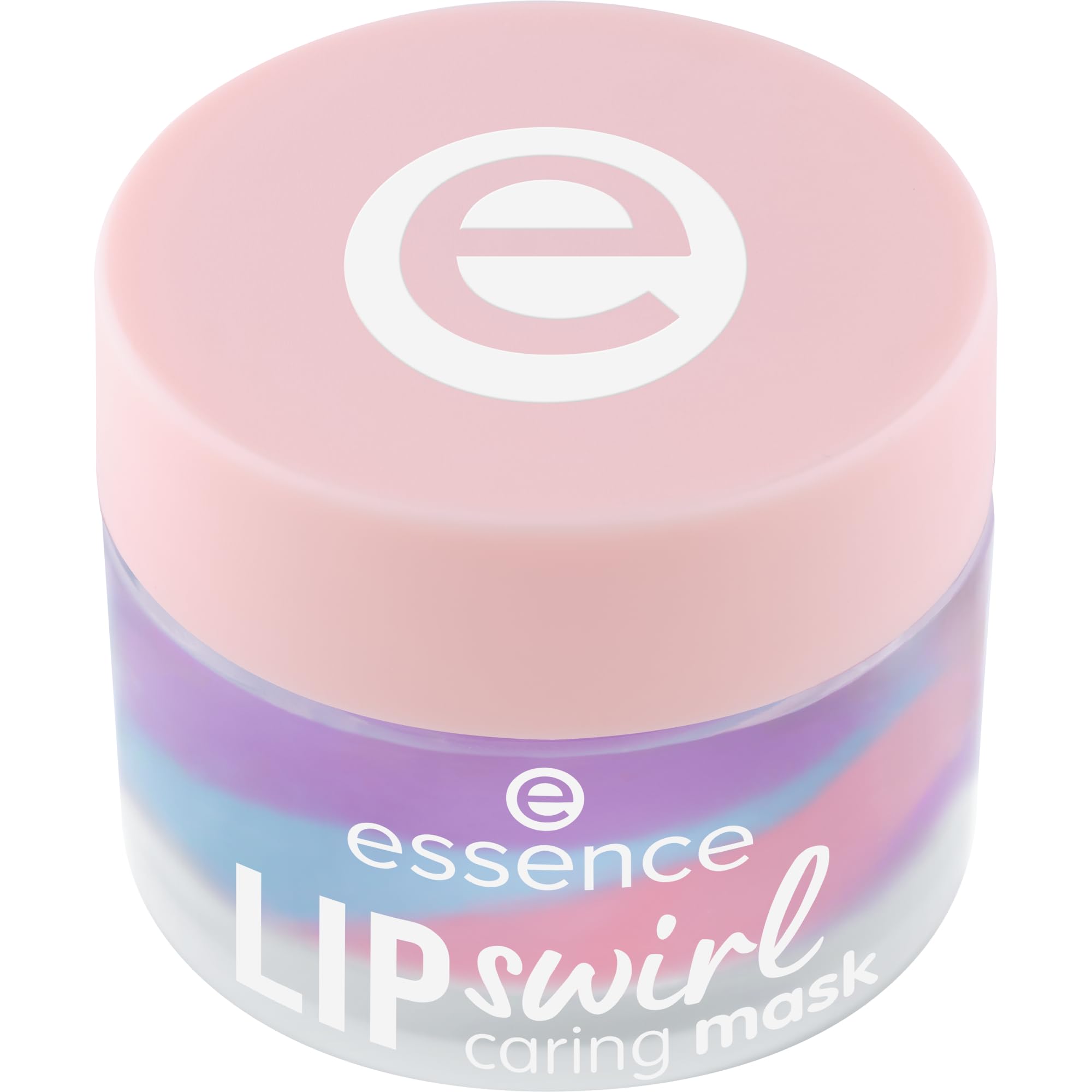 essence LIP swirl caring mask, smoothing, caring, dewy, translucent (8g)