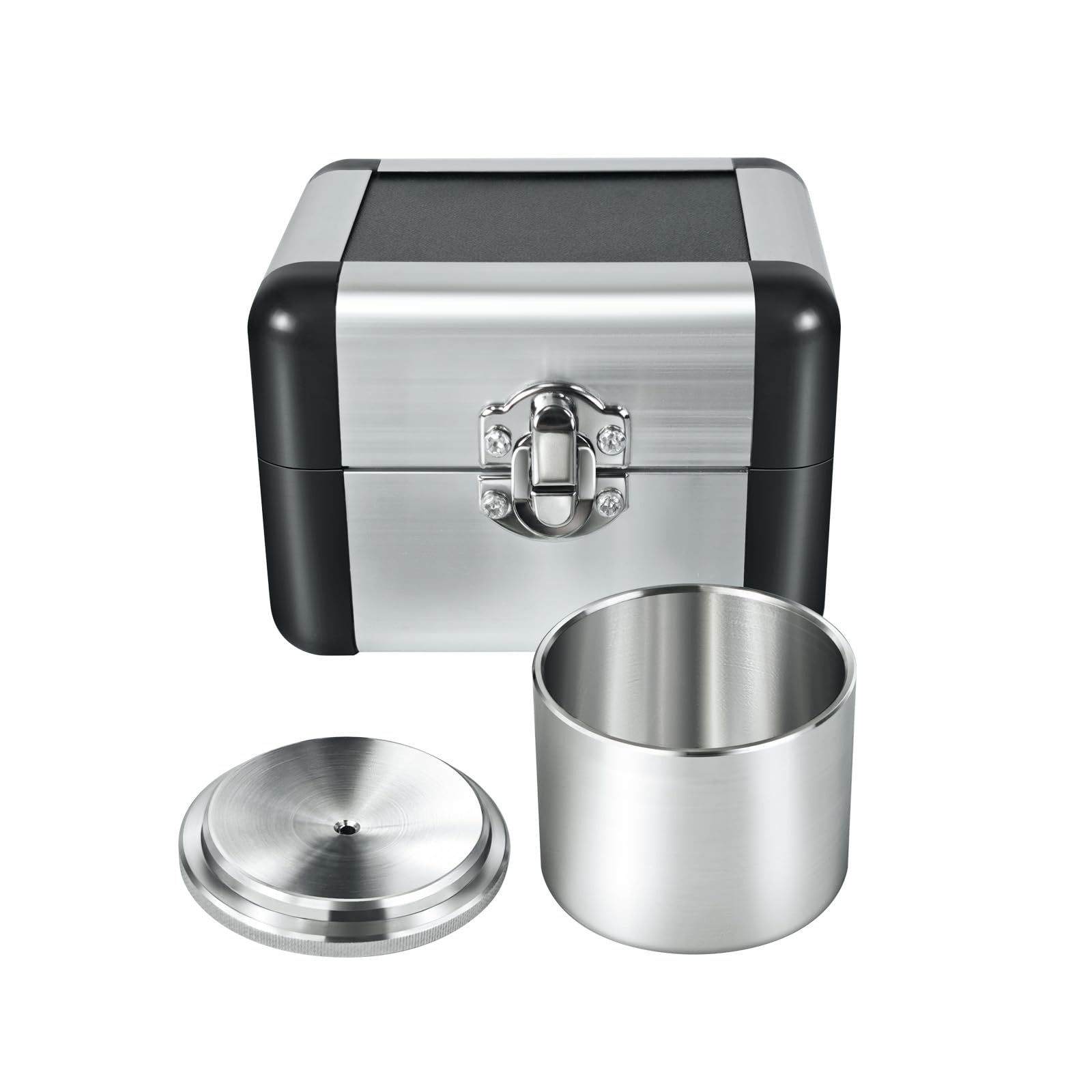 LVDALAB Paint Density Specific Gravity Cup, Stainless Steel Coating Density Cup Liquid Densimeter Pycnometer Coating Specific Gravity Cup (50ML)