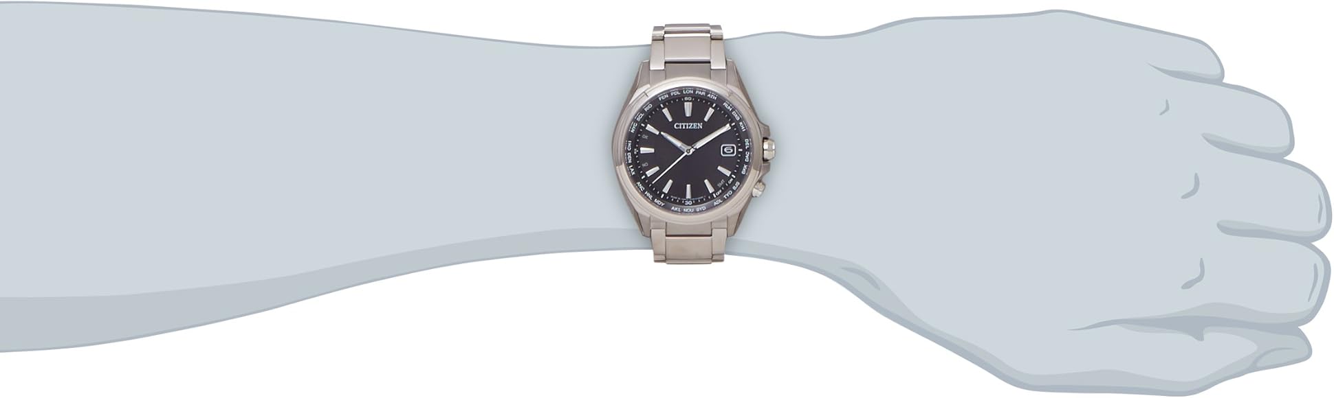 Amazon.co.jp: [シチズン]CITIZEN 腕時計 ATTESA アテッサ Eco-Drive