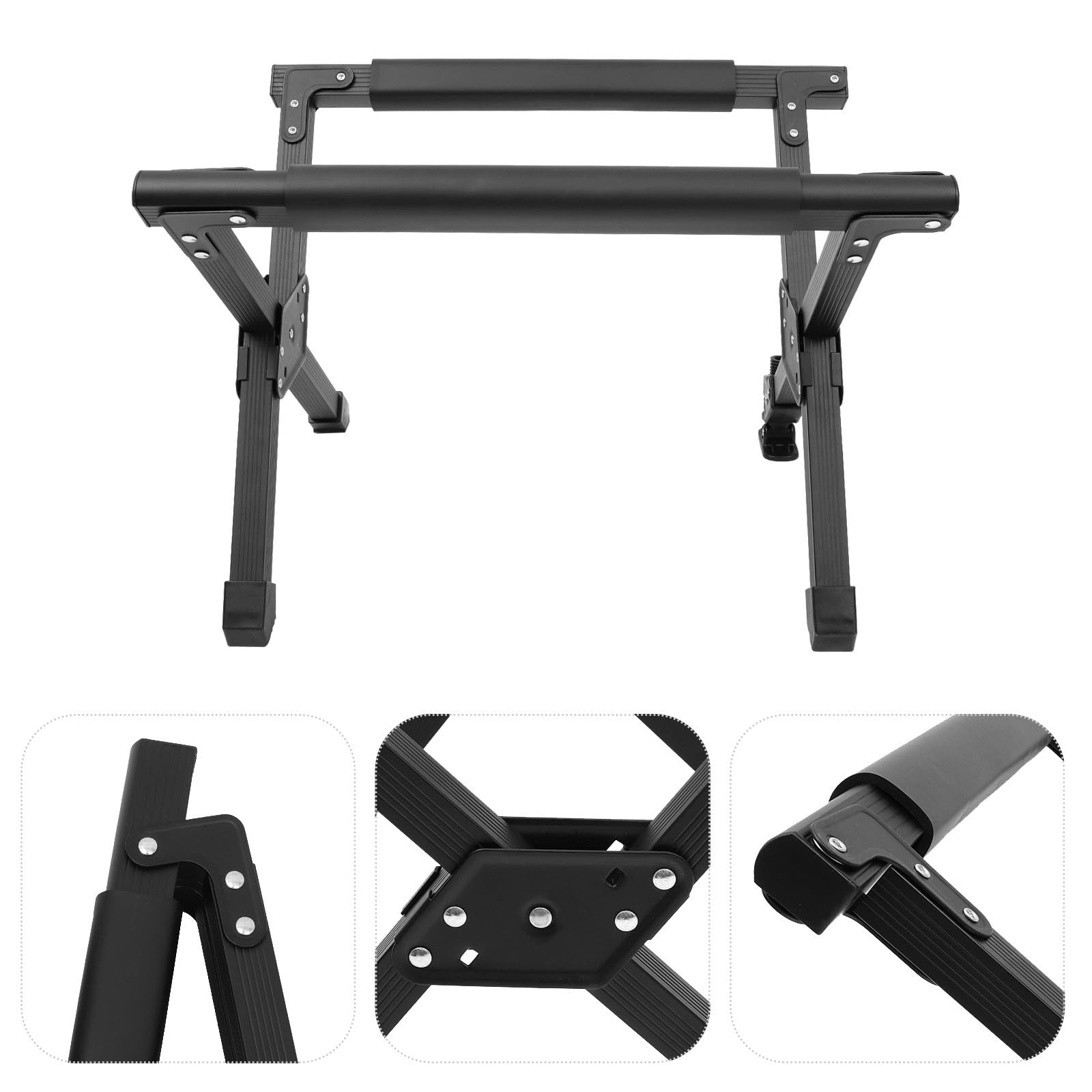 Totority Verstellbarer Klappbarer Eisboxgestell Halterungsrahmen Gestell aus Aluminiumlegierung für Camping und Wanderausrüstung mit Sommeratmosphäre und Portablem Zufälliger Stil