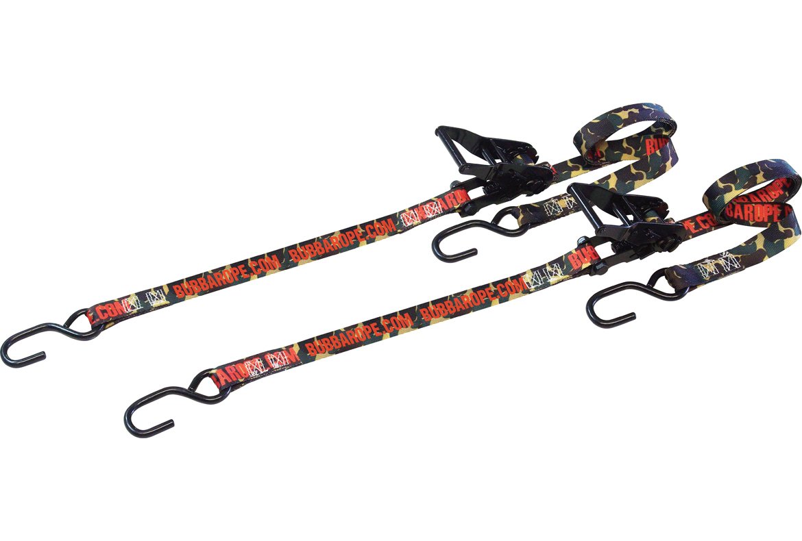 Bubba Rope® Lashing Strap with Ratchet 3.60 m Breaking Load 800 kg [Pack of 2]