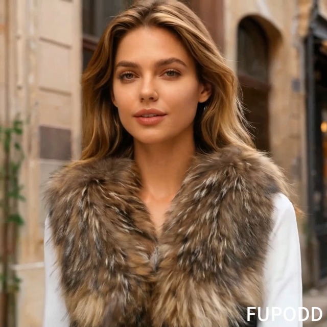Okseas Damen Weste Winter Kunstpelz Weste Elegant ? Produktbild-Vorschau 8