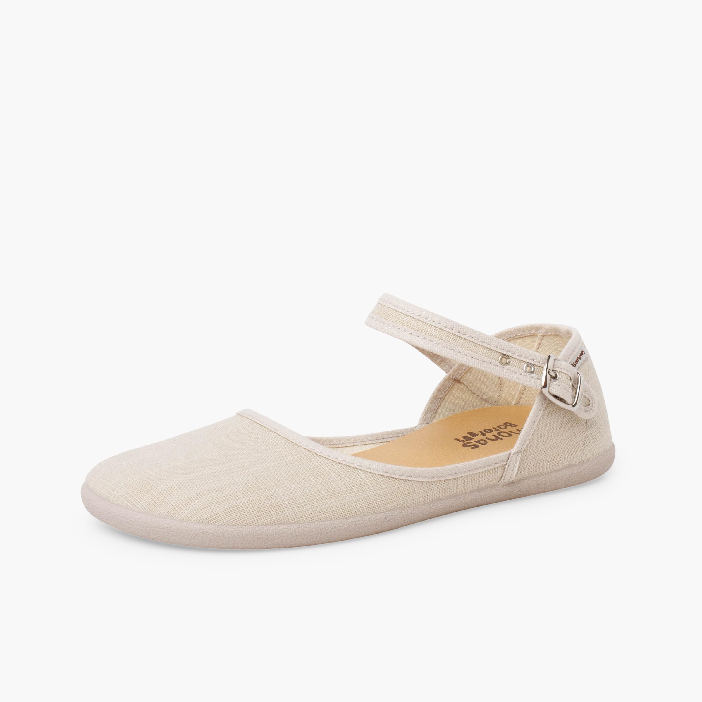 Pisamonas Merceditas Escotadas Barefoot Mujer Lino Fino