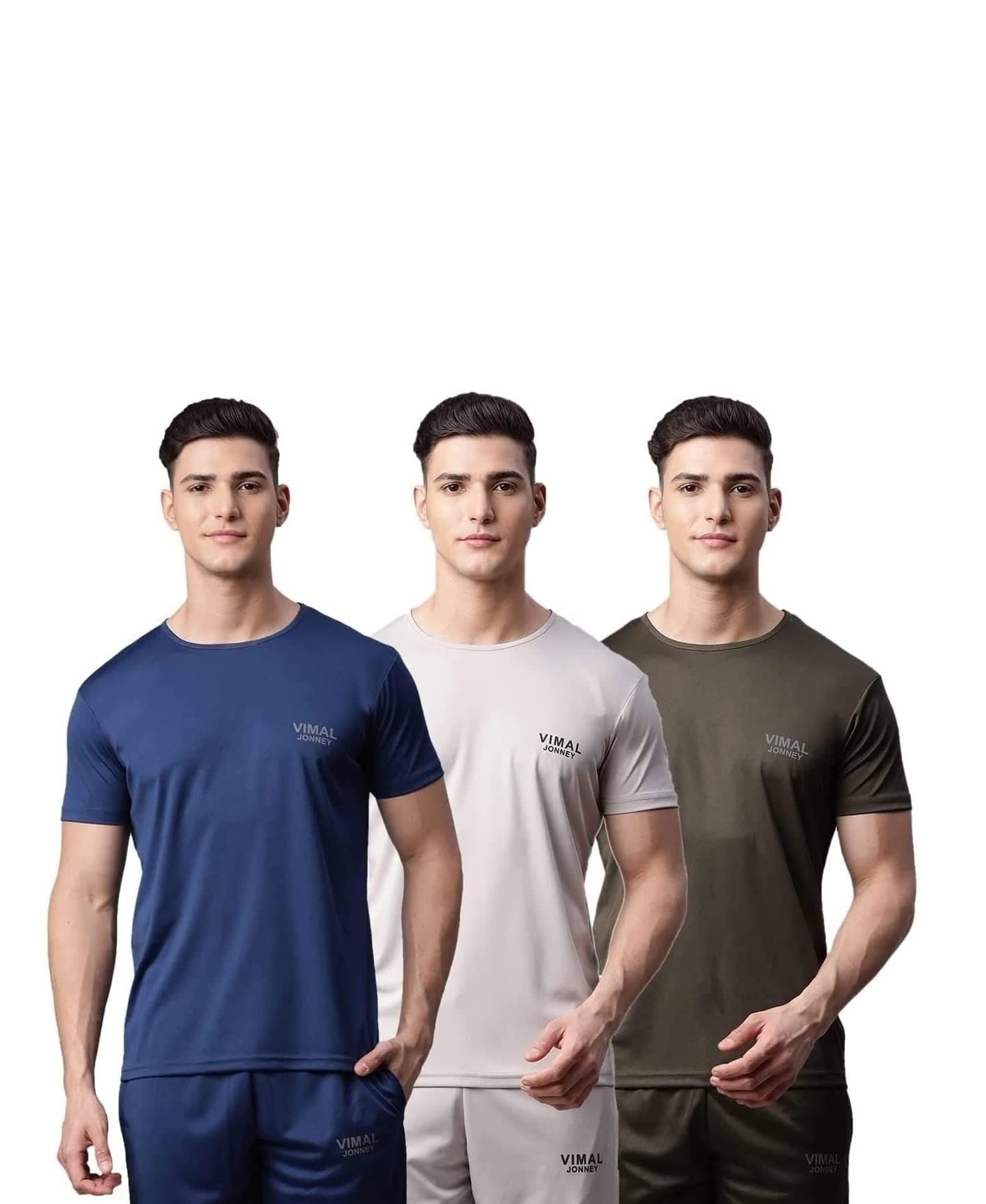 Mack Jonney Regular Fit Mens Tshirts Pack of 3-MACK57700-picture-27