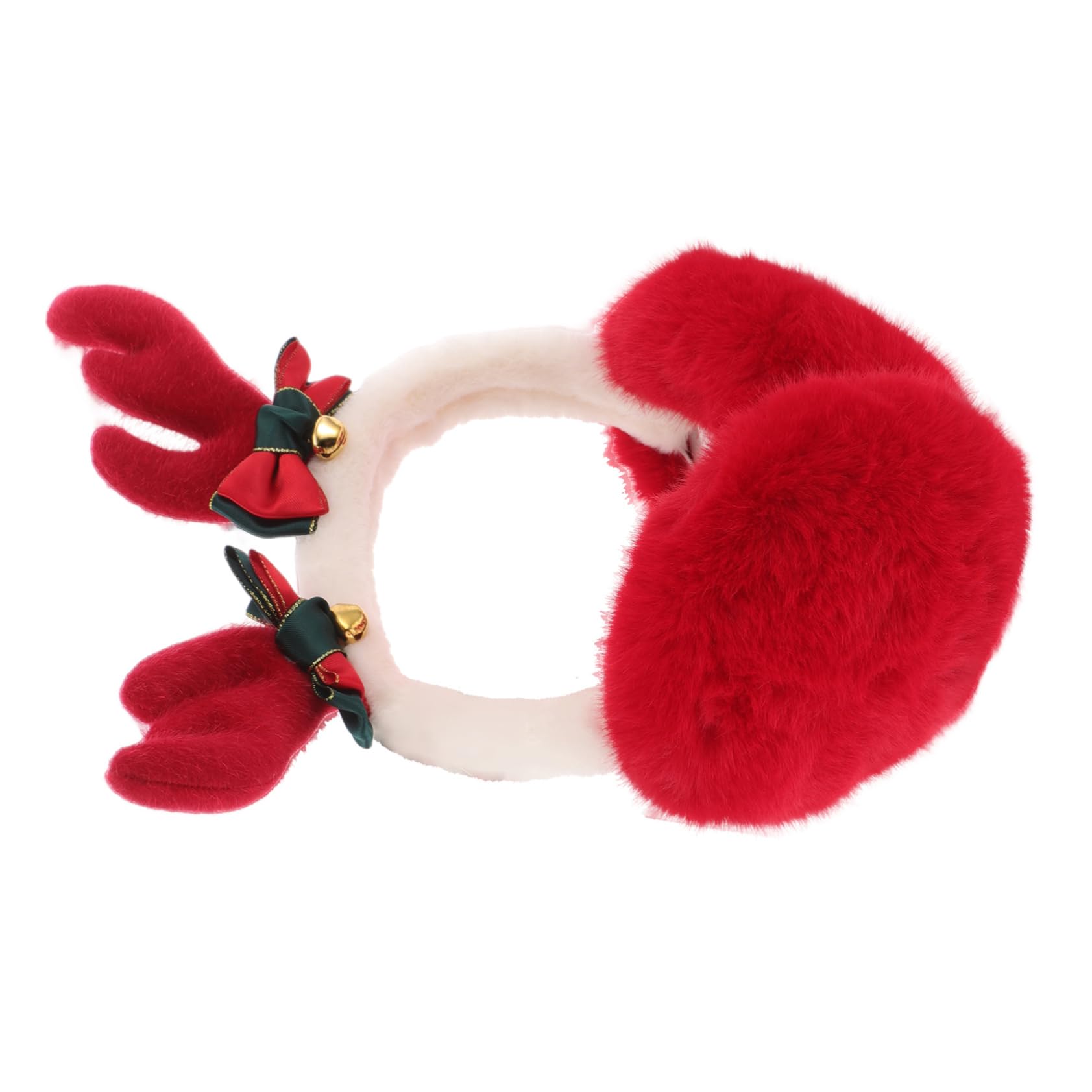Ipetboom Christmas Ear Warmer for Women Soft Furry Ear Muffs for Ladies Boys and Girls Adults