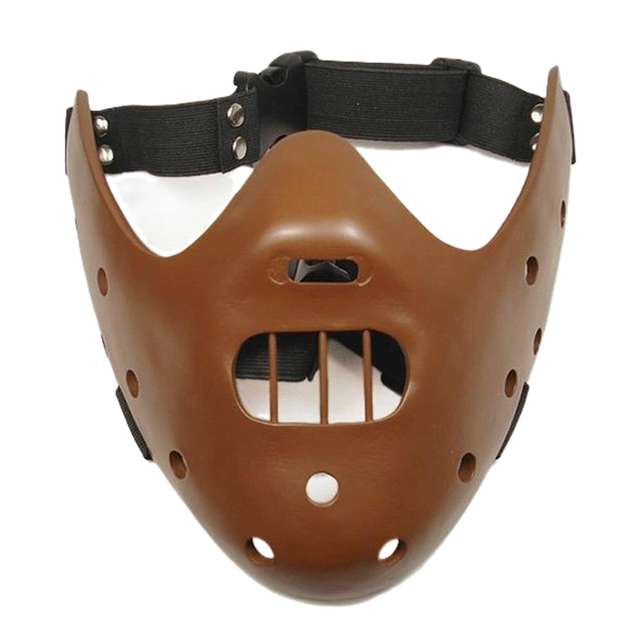 Next Level Hannibal Lecter Mask Replica | Silence of the Lambs Resin Prop | Adjustable | 19x18.5cm | Horror Collectible