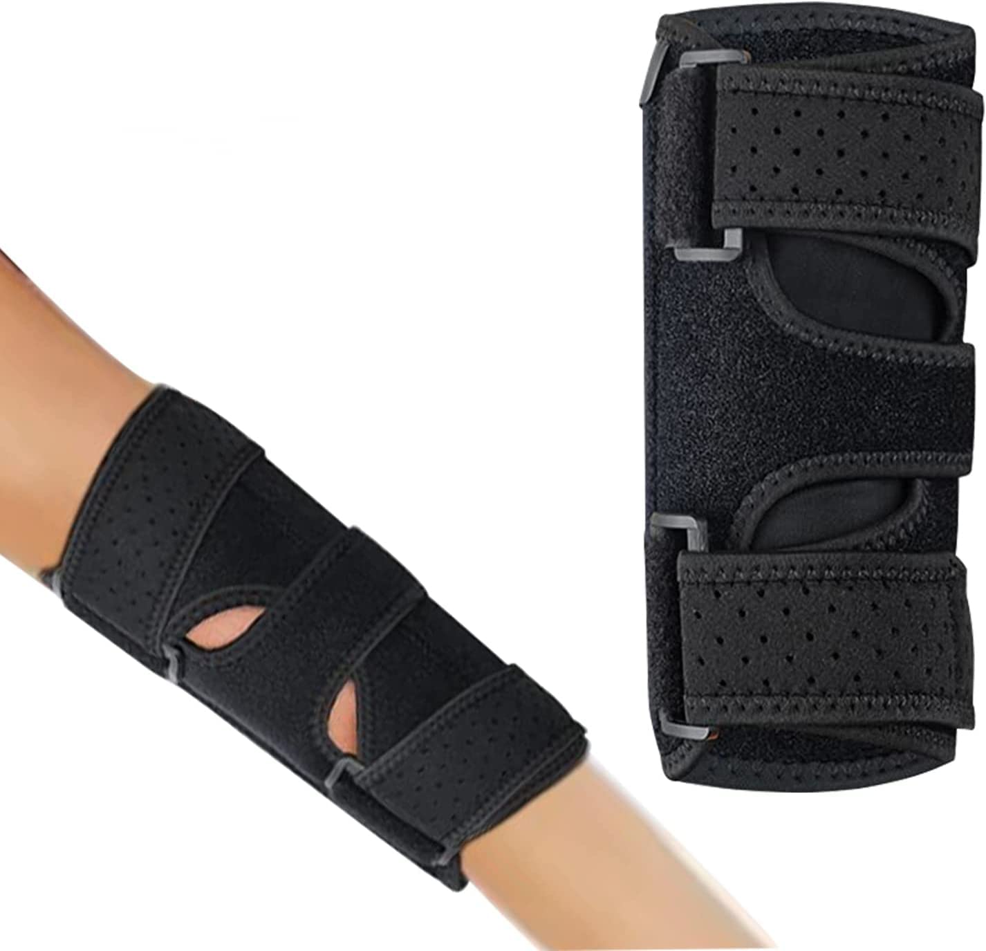 Amazon | 肘 サポーター 左右兼用 エルボーバンド 骨折 靭帯 肘関節