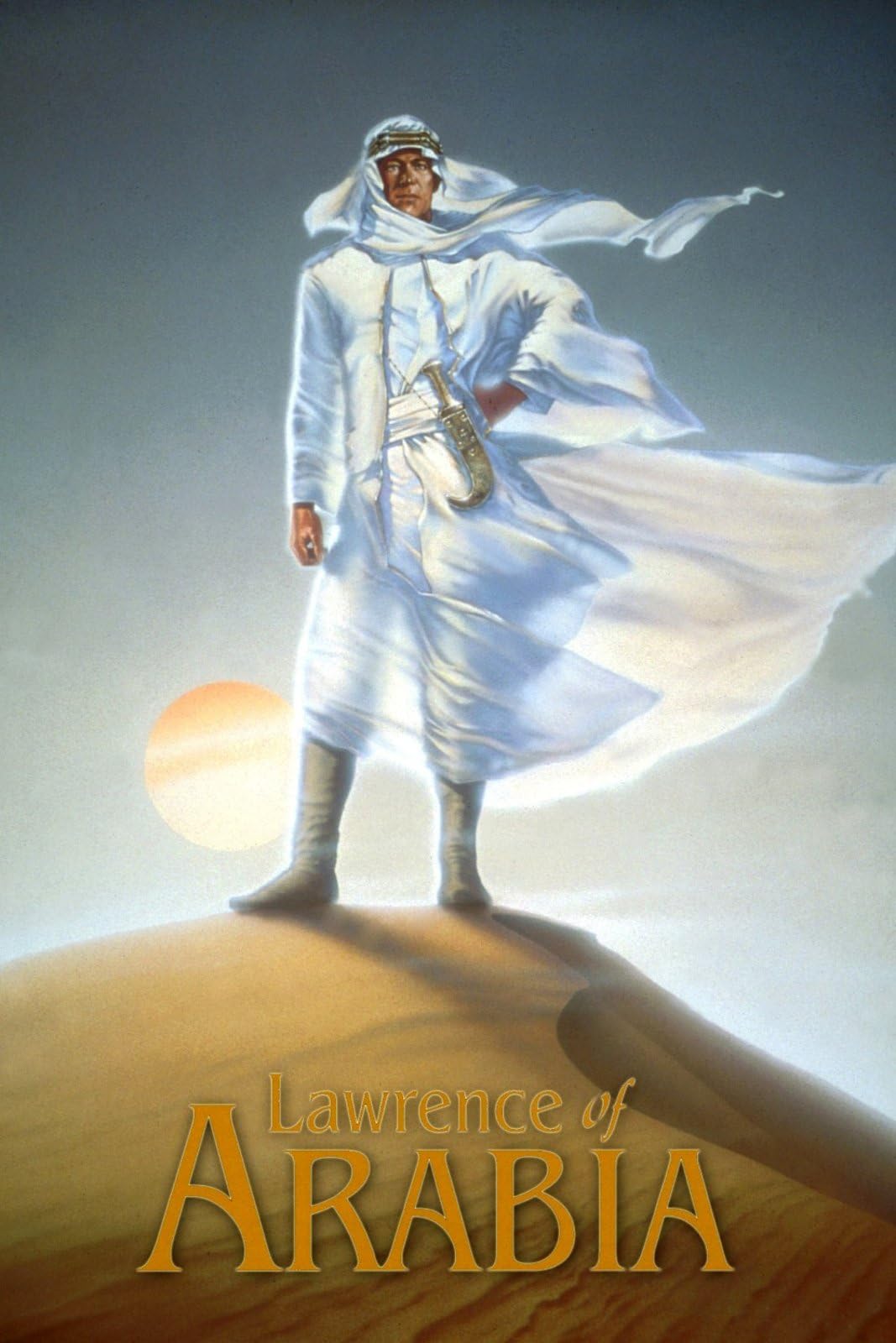 Lawrence of Arabia 5 A0 Poster on Canvas - Movie Art Poster in varie dimensioni per idee soggiorno o camera da letto. Immagini di film cult senza bordi Classic Iconic 70s 80s 90s Vintage Retro Home W