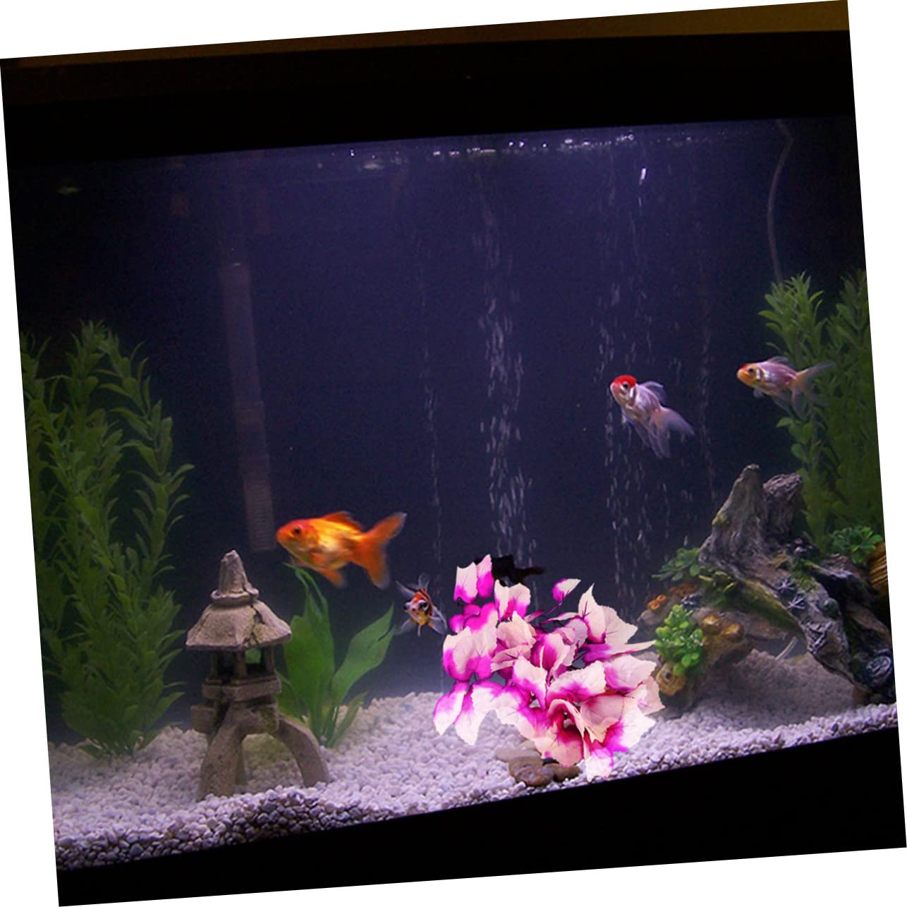 ABOOFAN 10piezas Plantas Falsas Decorativas para Terrarios De Reptiles Accesorios De Reptiles Resistentes Al Desgaste Plantas para Acuarios y Terrarios
