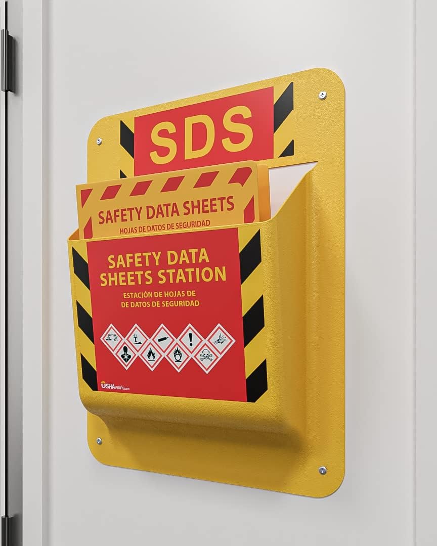 Yellow Safety Inc., MSDS SDS Binder and Wall Station Ubuy Jordan