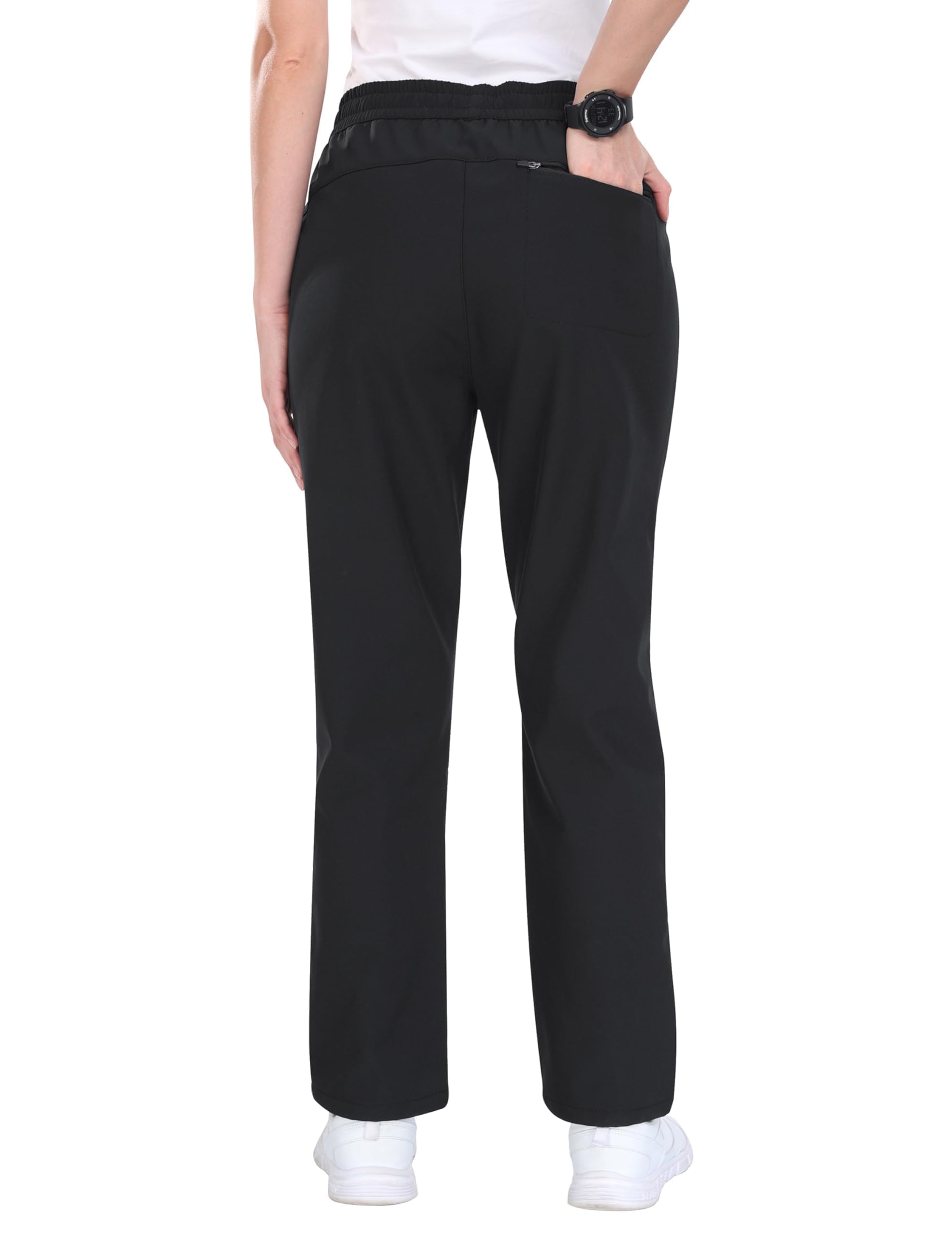 Pantalon Ski Femme Hiver Imperméable Pantalon Randonnée Thermique Pantalon Sports d'hiver