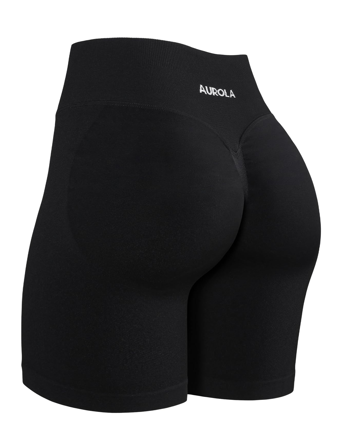 Influence Workout Shorts for Women,2.5 3.5 4.5 5.5 6.5 No Roll Up Squat Proof Scrunch Seamless Compression Gym Short