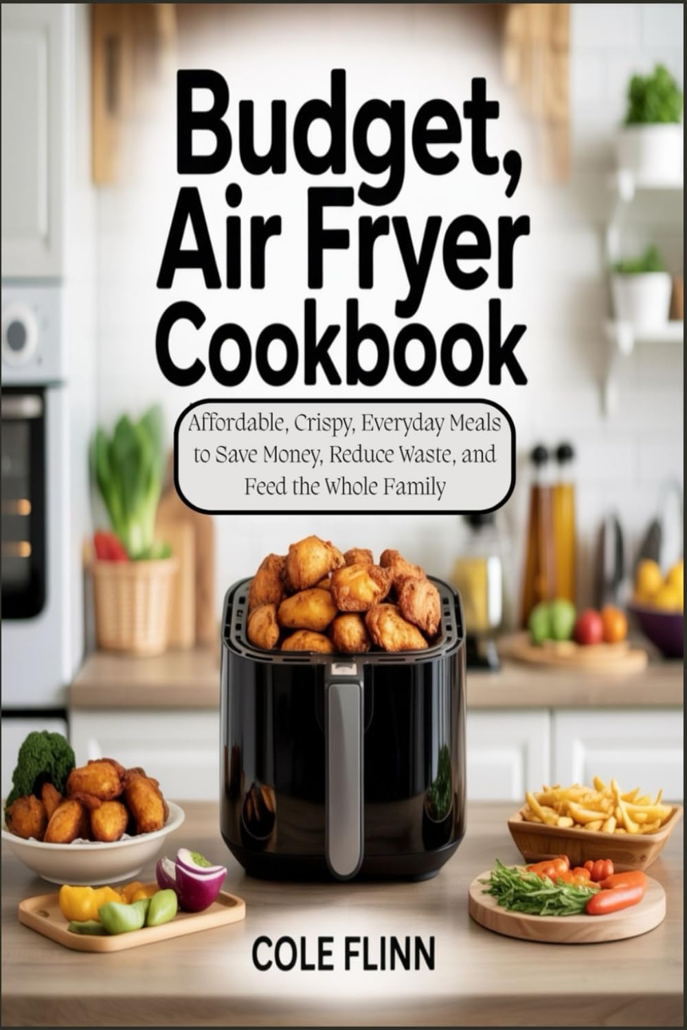 Budget Air Fryer Cookbook: Affordable, Crispy, Everyday Meals to Save Money, Reduce Waste, and Feed the Whole Family