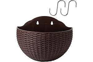 Wall-Mounted Hanging Flower Planters