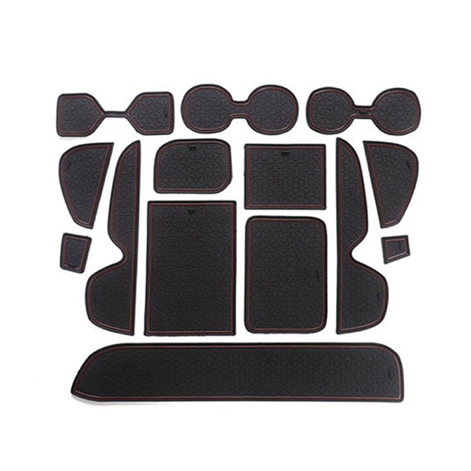 ahhccne Rubber Mats for Centre Console for Toyota RAV4 2019-2022, LHD Rubber Mats for Centre Console