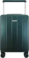 Mala de Bordo em Policarbonato 10kg com TSA Rodas Giratórias Gladiador Infinity V1 (Verde Escuro)