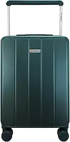 Mala de Bordo em Policarbonato 10kg com TSA Rodas Giratórias Gladiador Infinity V1 (Verde Escuro)