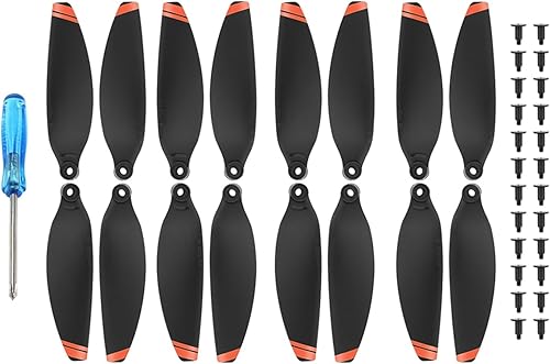 Miniatura 10 de 124 pares de hélices de bajo ruido para DJI Mavic Mini 2Mini SE Drone Hélices ligeras portátiles de peso ligero accesorio de alas de drone (color