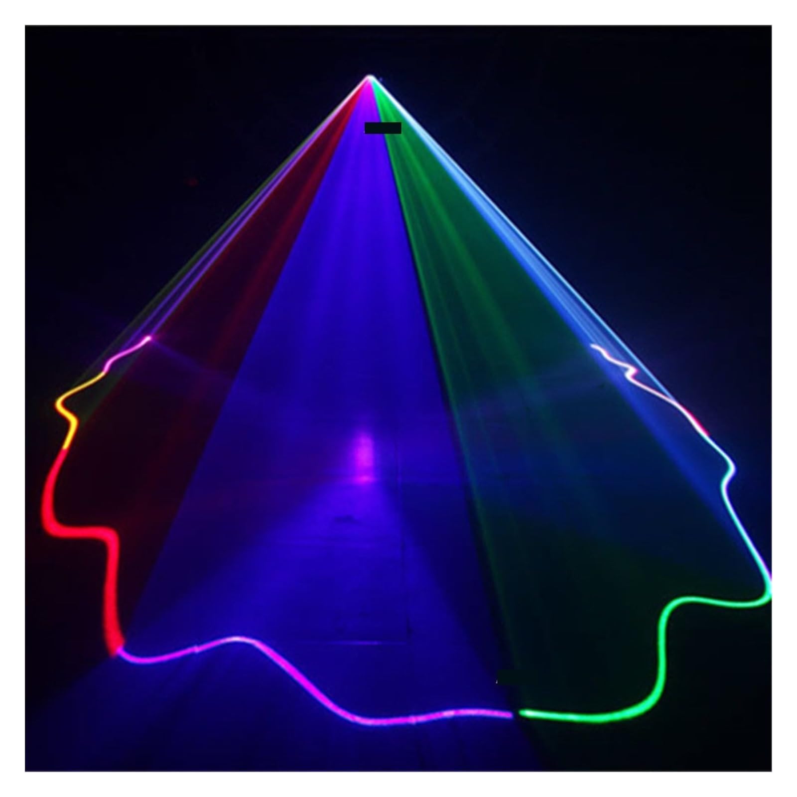 Luci per Feste, Luci di proiezione del suono o scanner di animazione a colori RGB da 500 mW for la discoteca DJ Party Show Illuminazione di proiezione del fascio