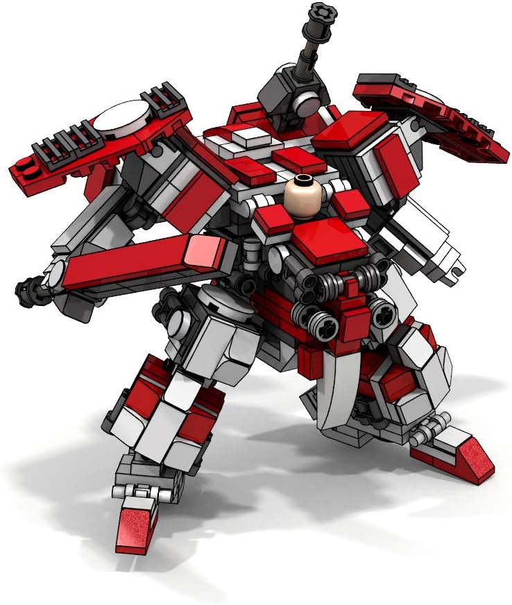 LetMay Original Series Hunting Man MOC Frame Mech Building Blocks Robot 344 Parts