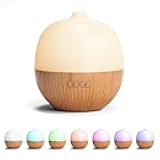ARVIDSSON Essential Oil Diffuser, 100ml Small Aromatherapy Diffuser with Mood Light, Ultrasonic Oil Diffusers for Home, Mini Diffuser for Essential Oils, Gift for Women