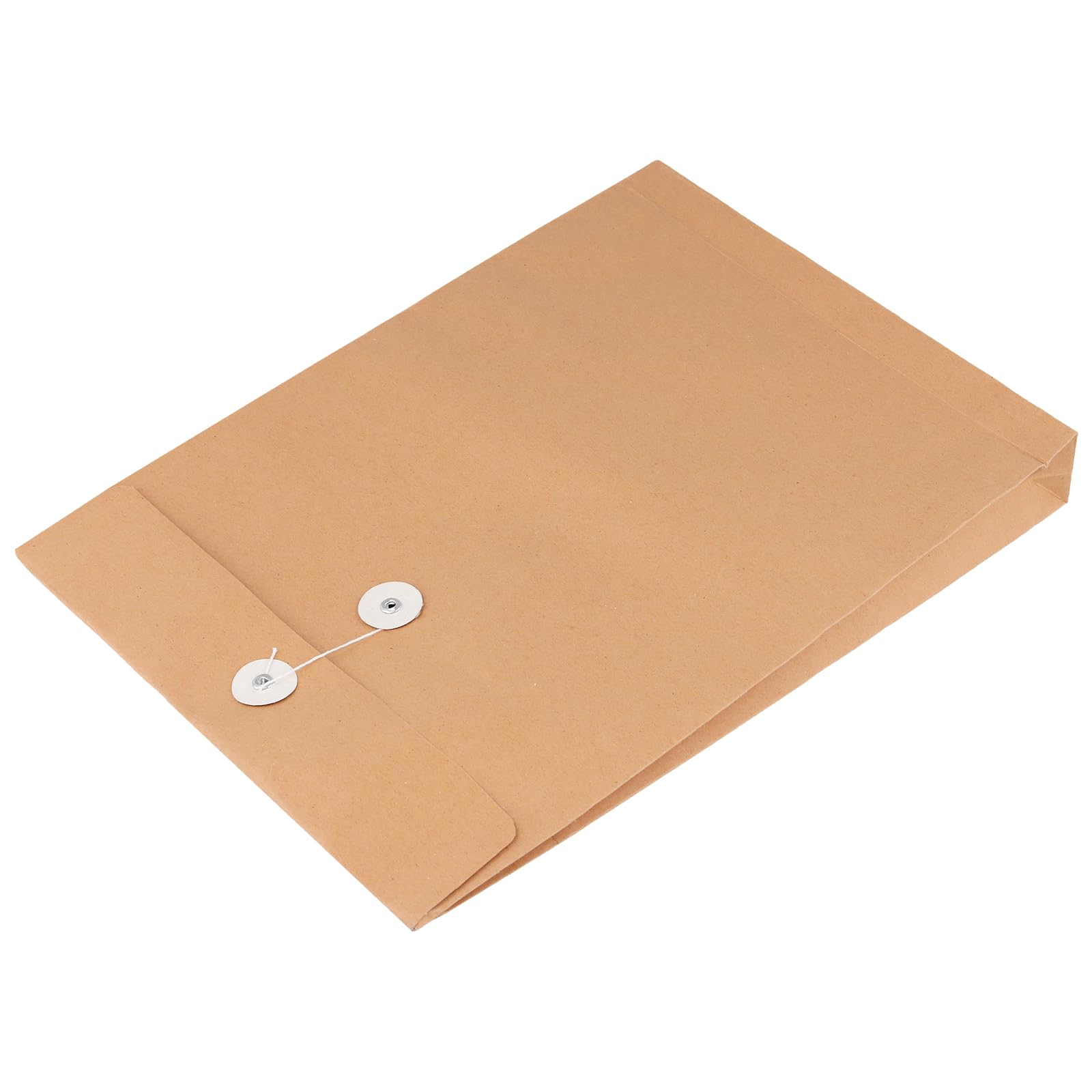 Buste grandi in carta kraft 23,9 x 33,5 cm espandibili con soffietto e filo per documenti