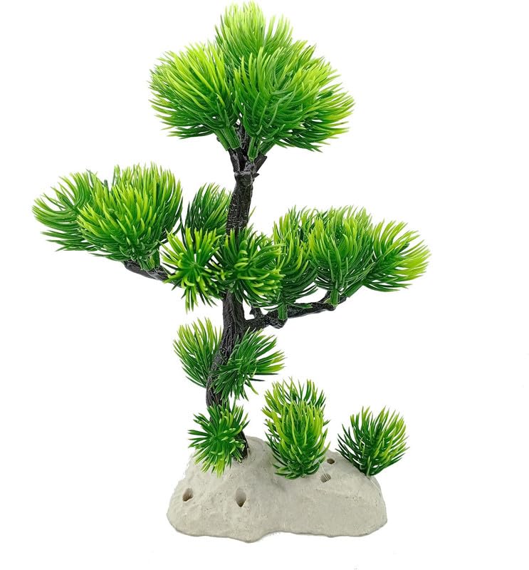 Jainsons Aquarium Plants Fish Tank Decorations Size 9 inch Plastic Artificial Plant Goldfish Waterscape Fish Hides Bonsai Tree (B0D2J4YJ2T) Amazon Price History, Amazon Price Tracker