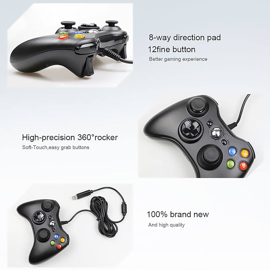 Xbox 360 コントロールとソフト付き Wireless Controller For Microsoft Xbox 360/ 360Slim/ 360E