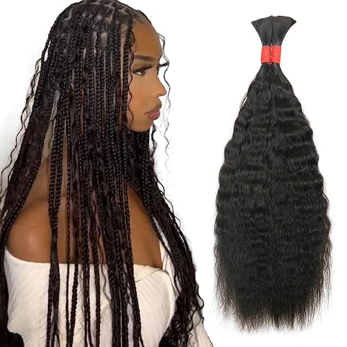 Extensiones de cabello humano virgen brasileño súper francés para trenzar, sin trama, 3.53 oz (paquete de 2 paquetes), 100% sin procesar, disponible en Yaxa Costa Rica