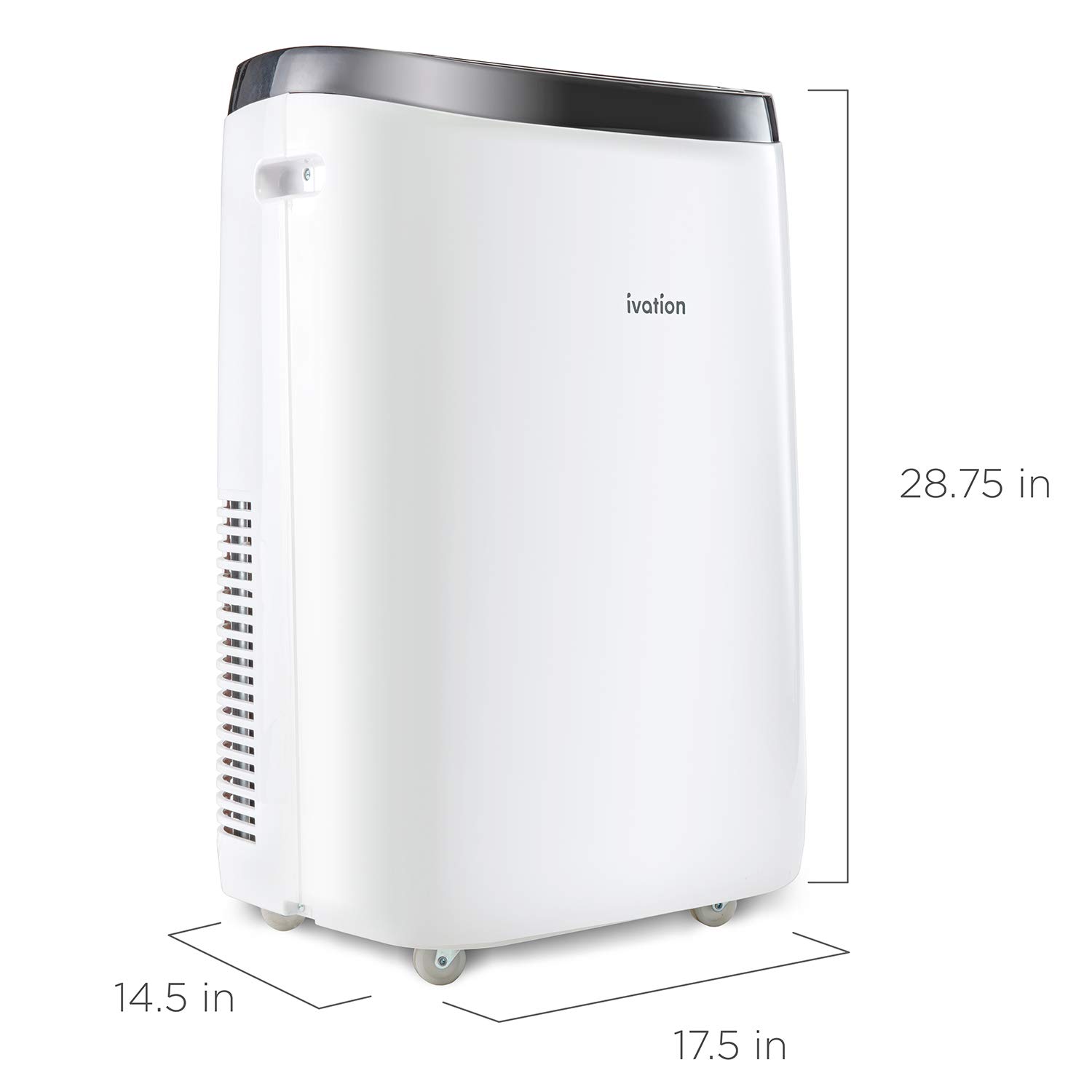 Ivation 14,000 BTU Portable Air Conditioner Powerful AC Unit