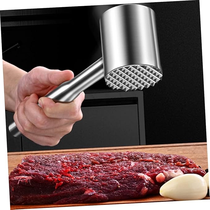 Martillo Ablandador de Carne Amosfun de Acero Inoxidable miniatura 9
