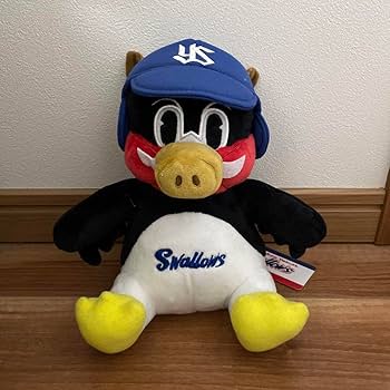Amazon.co.jp: 東京ヤクルトスワローズ つば九郎 ぬいぐるみ
