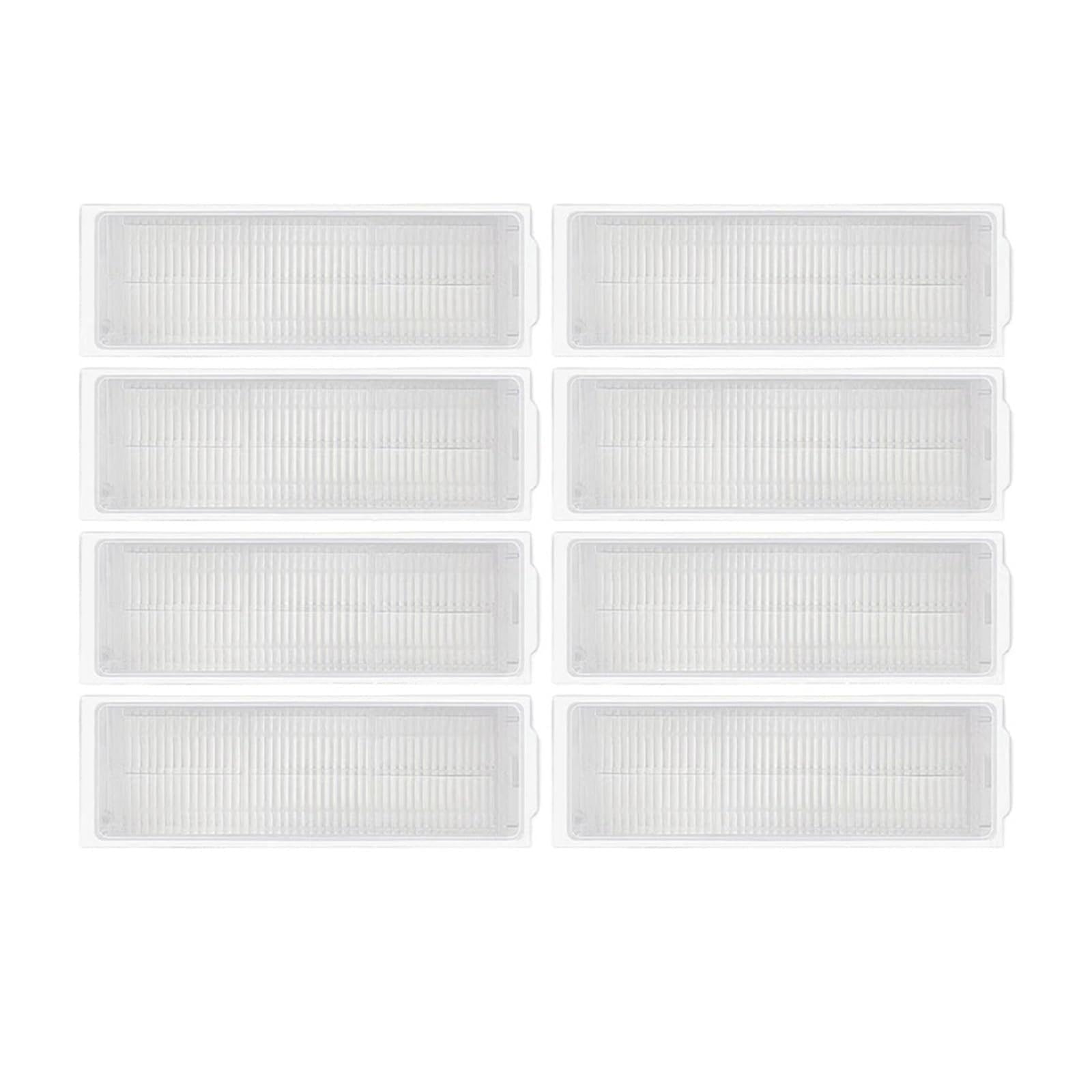 Accesorios de fregona con Filtro de Cepillo Lateral Principal, Piezas compatibles con Robot Aspirador Xiaomi S10 S12 T12 B106GL / Mop 2S XMSTJQR2S / 3C B106CN(Set 9)